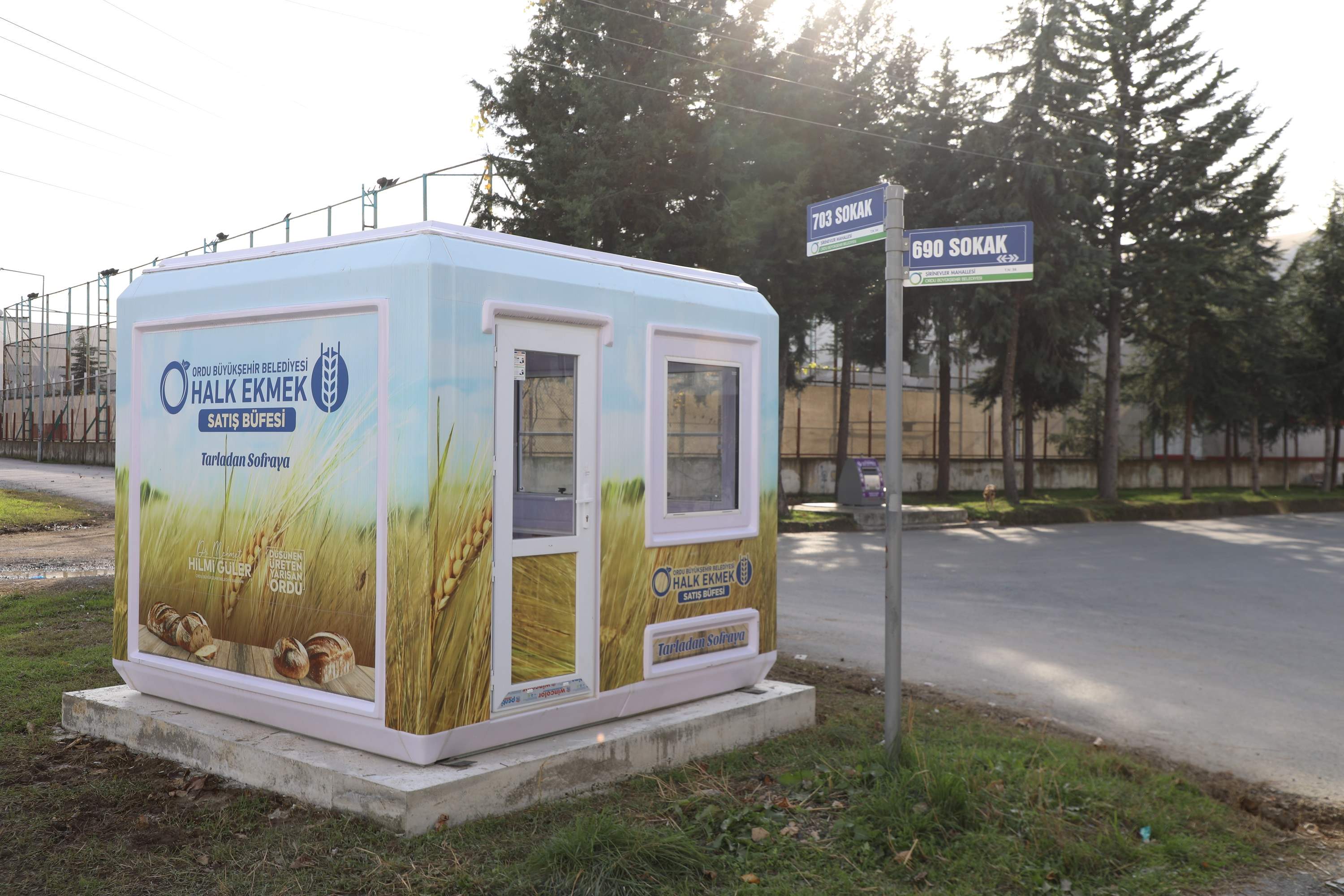 HALK EKMEK BÜFELERİ YERİNİ ALDI